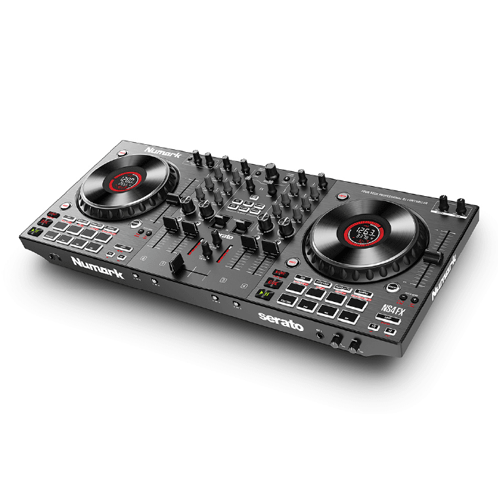 CONTROLADOR DJ NUMARK NS4FX 4 DECKS 8