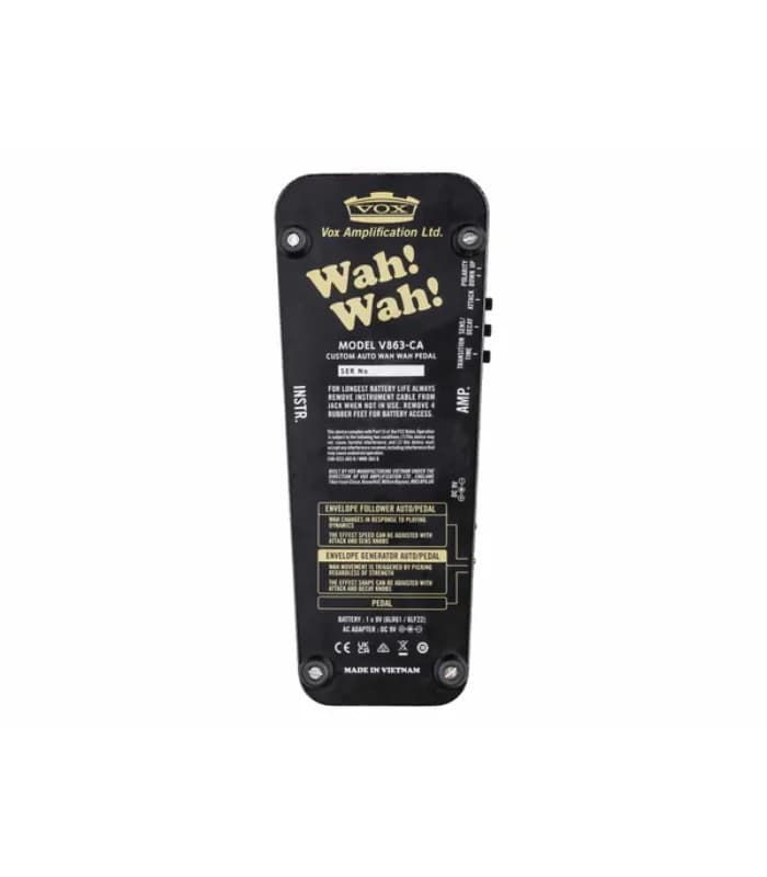 PEDAL WAH VOX V863-CA 3