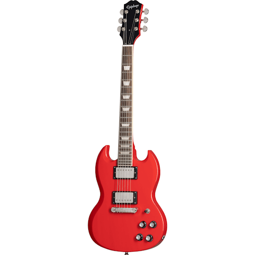 Guitarra Electrica Epiphone SG Es1ppsgranh1 Power Players Lava Red 2