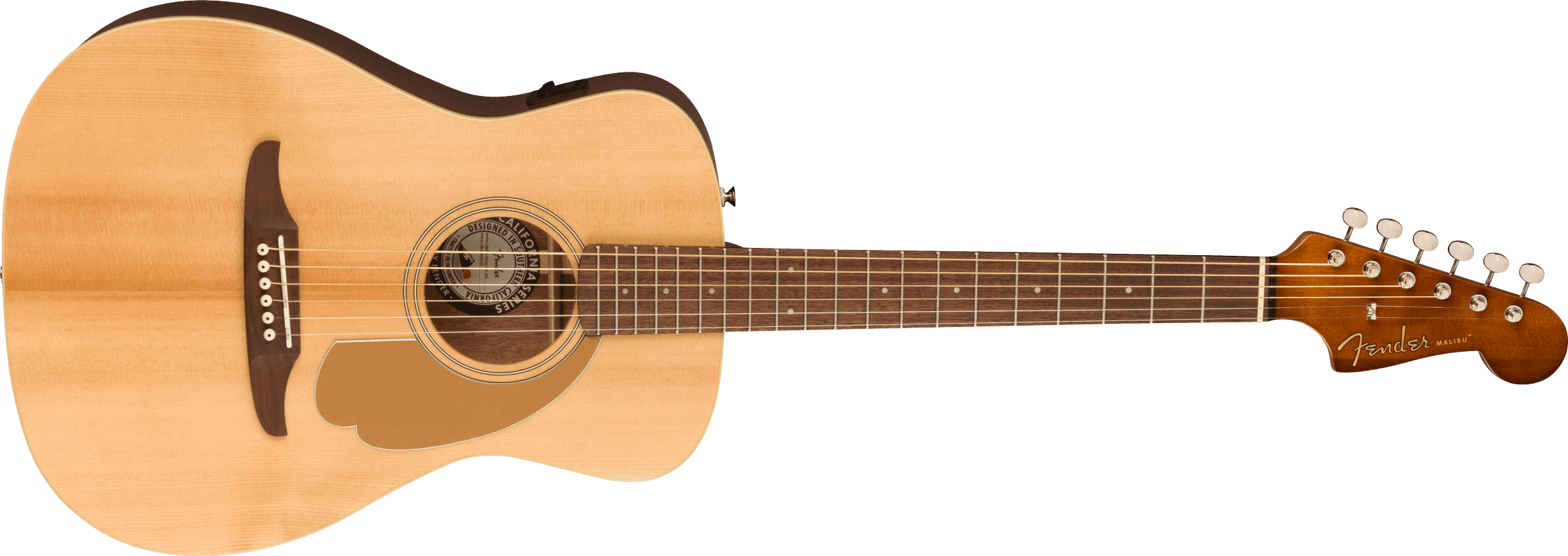 Guitarra Electroacustica Fender Malibu Player, Walnut Fingerboard, Natura 0970722021 5