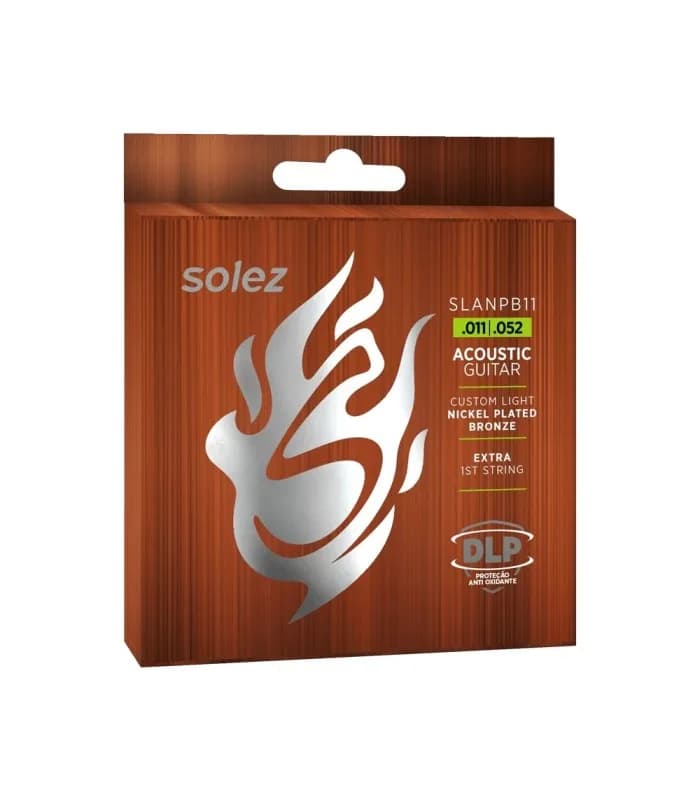ENCORDADO SOLEZ  ACÚSTICA ACERO SLANPB11 1