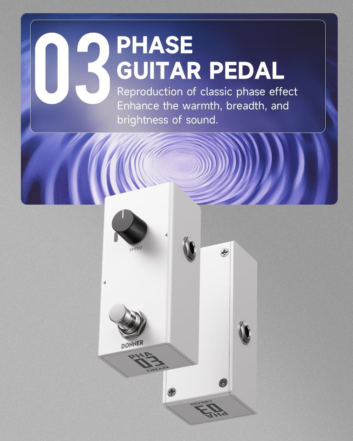 Pedal Donner Ec7096 Embark 03 Phaser 2