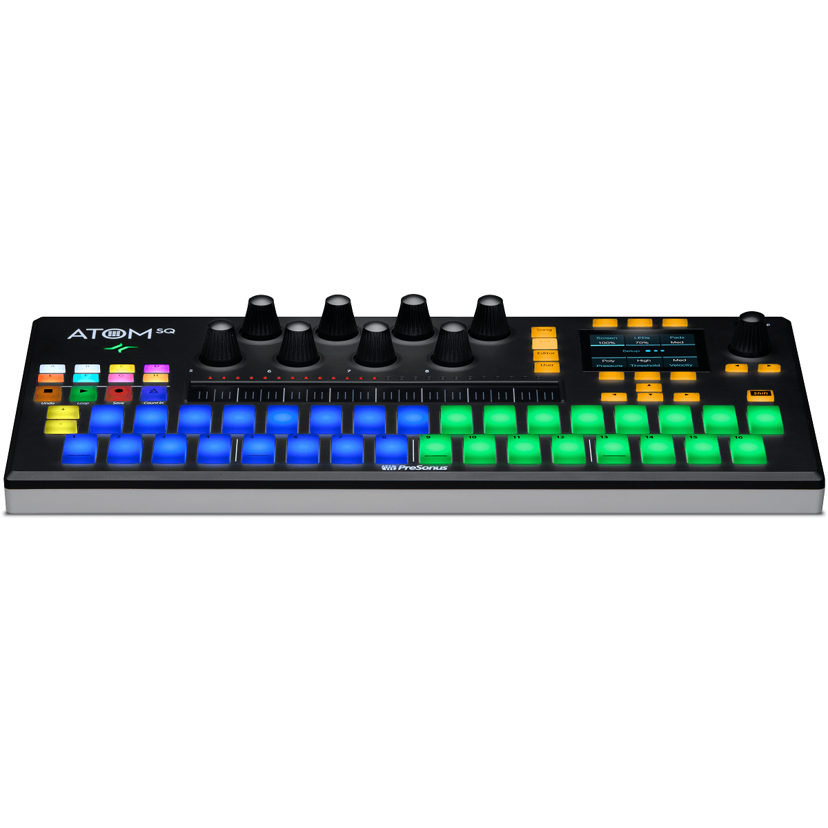 CONTROLADOR MIDI HIBRIDO PRESONUS ATOM SQ 3