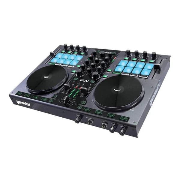 Controlador Gemini G2v 2ch Usb Dj Midi 2