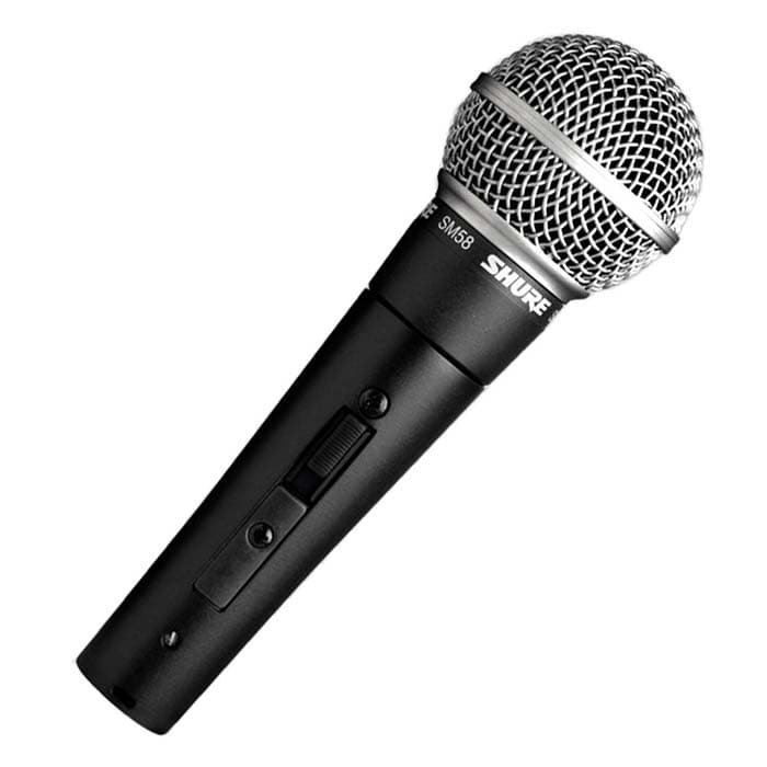 MIC SHURE SM58S DINÁMICO SWITCH ON/OFF
