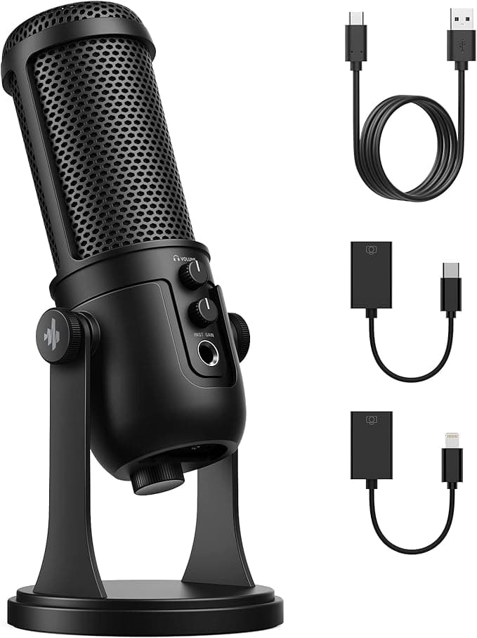 Microfono Donner Ec2811 Neo-Trak-Mi Usb Condensador