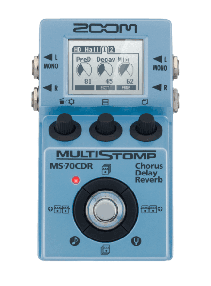 Pedal Zoom Ms-70cdr Multi Stomp Guit Y Bajo