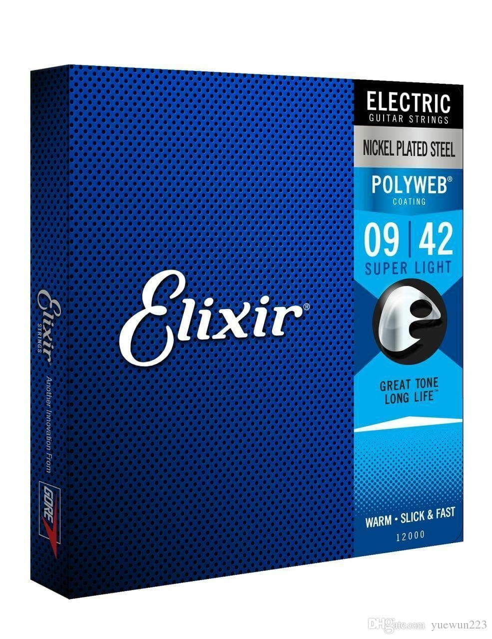 Encordado Elixir Polyweb Guitarra Electrica 12000 09 42