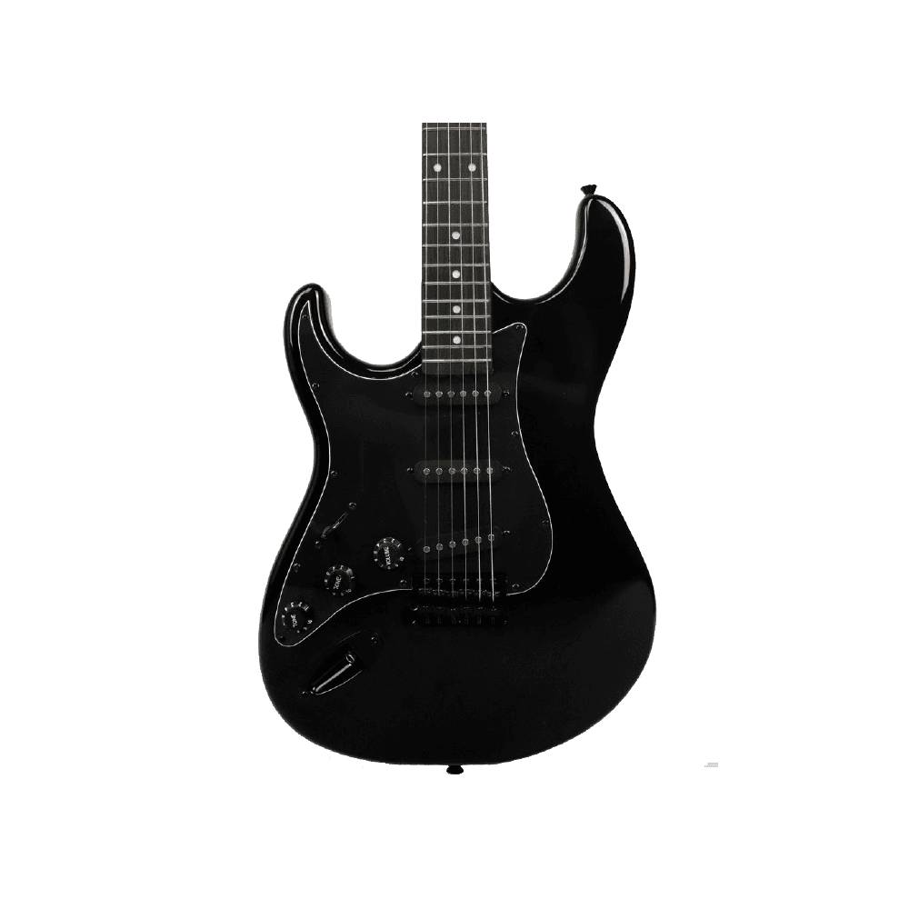 GUITARRA ELECTRICA TIPO STRATO TW SERIES PARA ZURDOS TG-500 LH BK D
