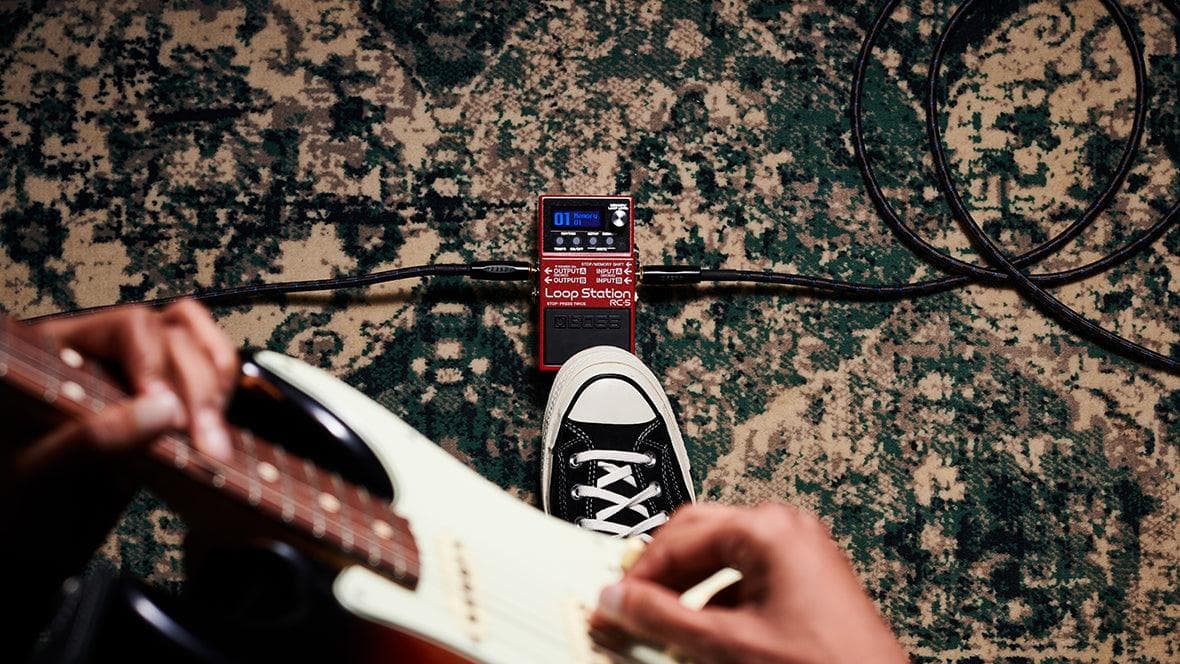 Pedal Boss Guitarra Electrica Rc-5 Loop Station 4