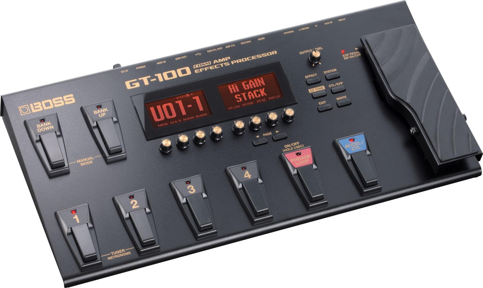 Procesador De Efectos Boss Gt-100 Guitarra Electrica
