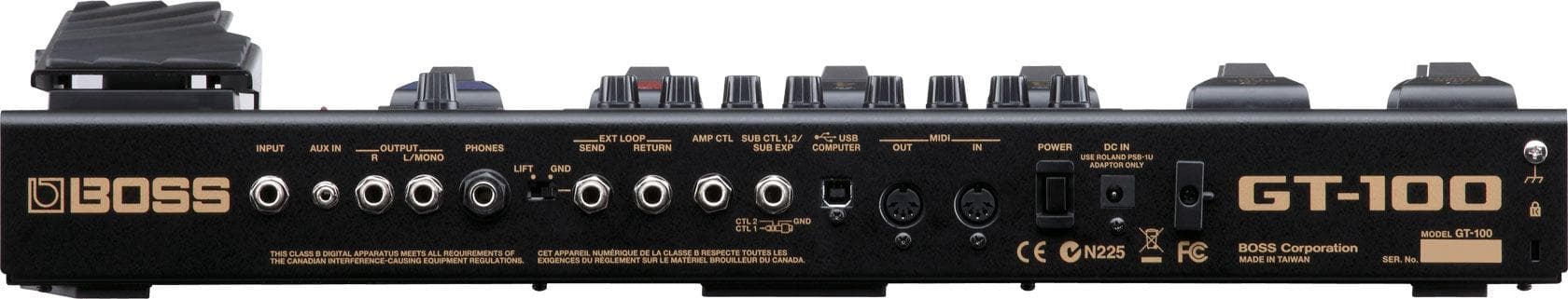 Procesador De Efectos Boss Gt-100 Guitarra Electrica 2