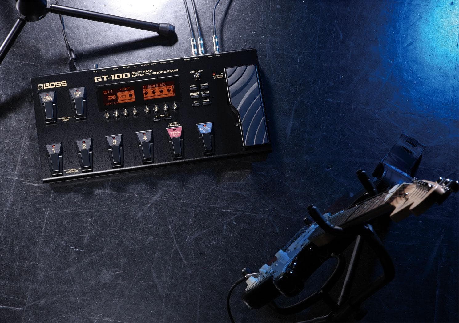 Procesador De Efectos Boss Gt-100 Guitarra Electrica 7