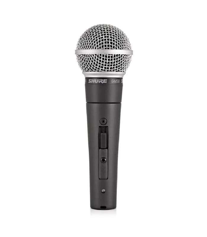 MIC SHURE SM58S DINAMICO SWITCH ON/OFF 1