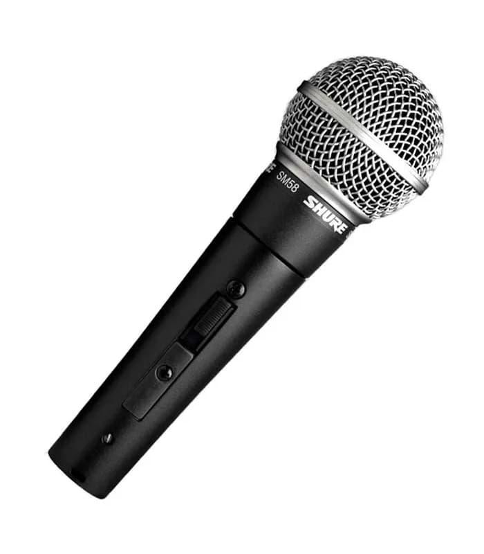 MIC SHURE SM58S DINAMICO SWITCH ON/OFF 2