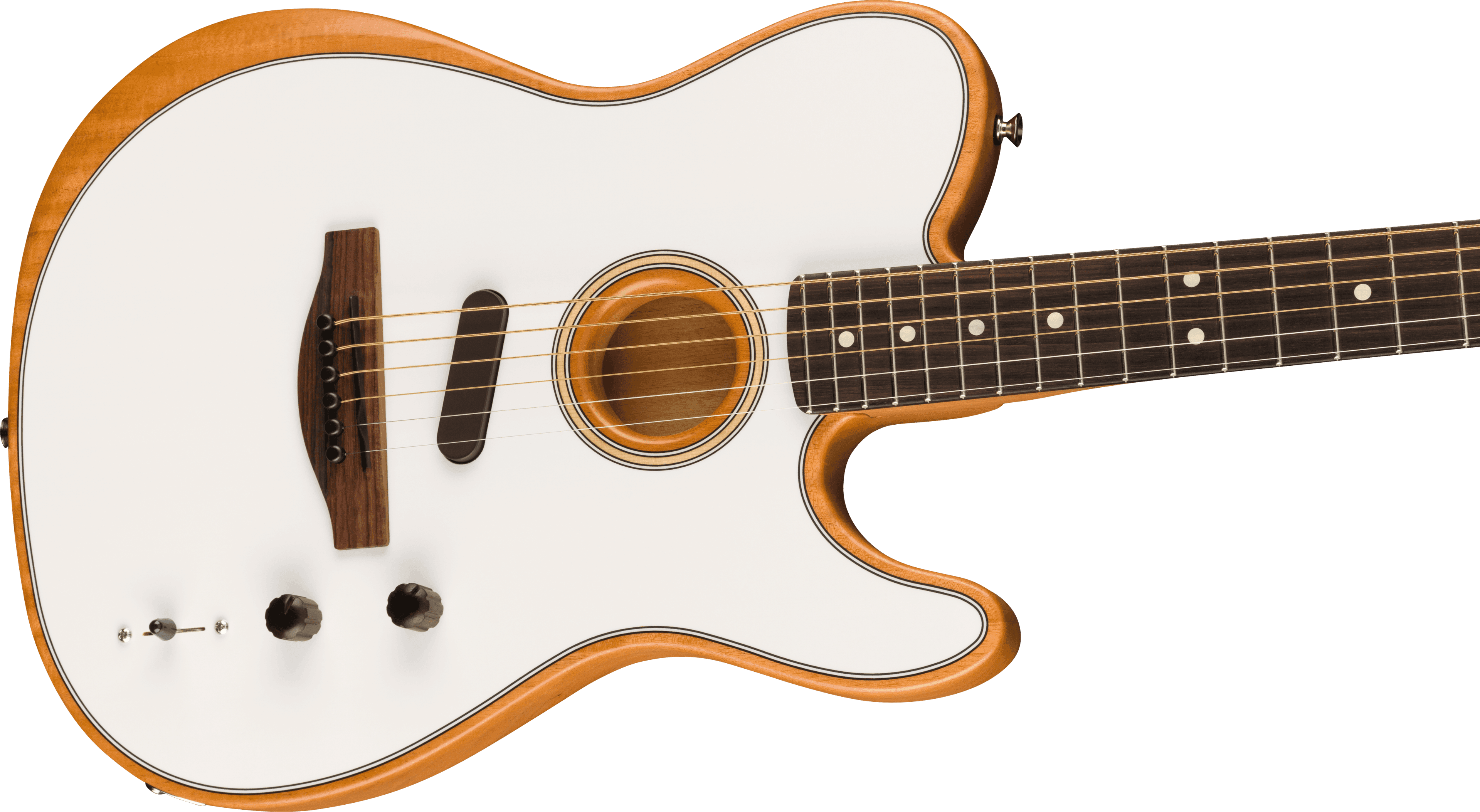 Guitarra Electroacustica Fender Acoustasonic Player Telecaster, Rosewood Fingerboard, Arctic White 0972213280 3