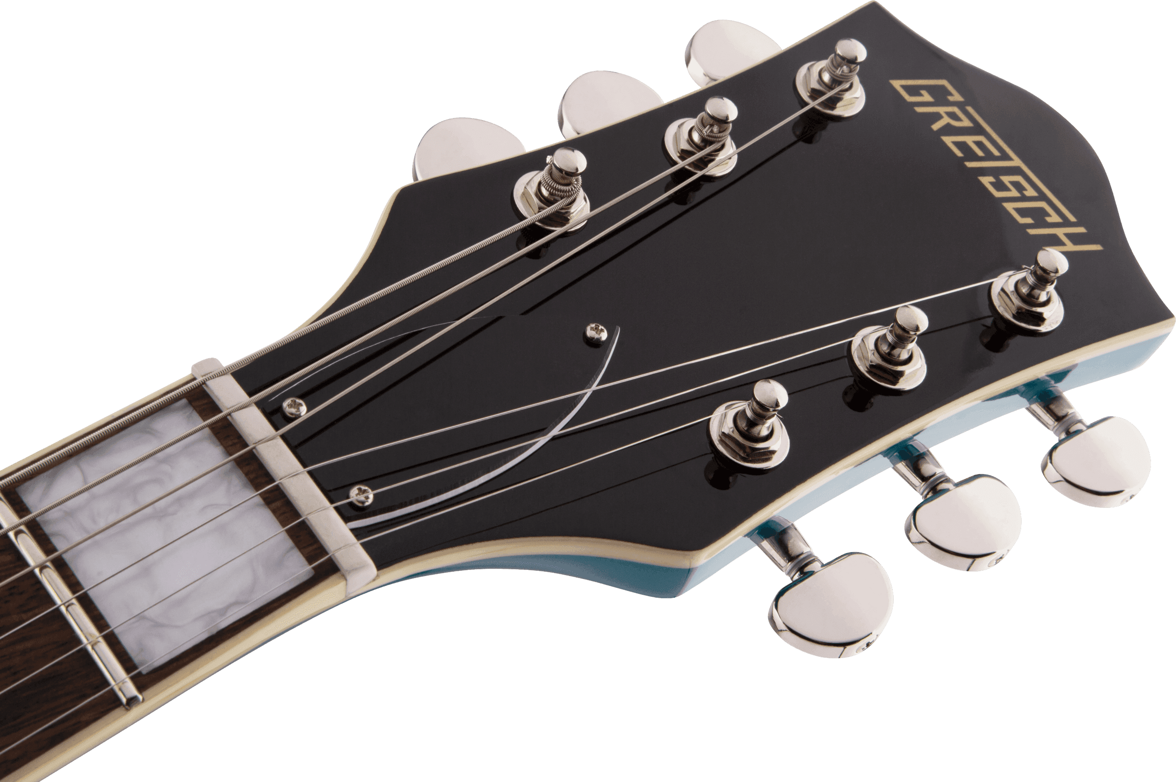 GUITARRA ELECTRICA GRETSCH G2622 STREAMLINER  DE DOBLE CORTE CON TOPE EN V MOD2806200508 EN COLOR AZUL, 9