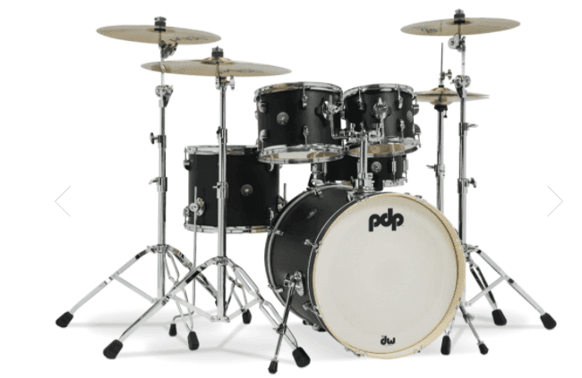 Bateria PDP Spetrum Pdst2015Bk Ebony Satin 5 Pcs