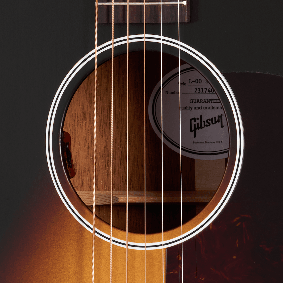 Guitarra Electroacustica Gibson L-00 Special Mcsbl0spcvs Sunburst 7