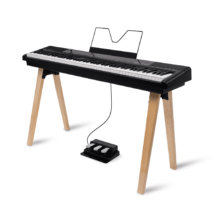 PIANO DIGITAL ALESIS RECITALHOMEBLK 8