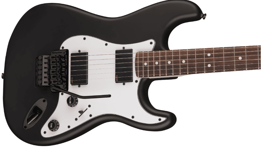 Guitarra Electrica Fender Squier Contemporary Active Stratocaster® HH, Laurel Fingerboard, Flat Black 0370327510 Floyd Rose 3