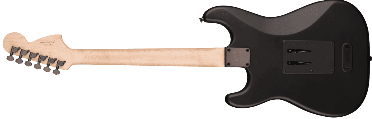 Guitarra Electrica Fender Squier Contemporary Active Stratocaster® HH, Laurel Fingerboard, Flat Black 0370327510 Floyd Rose 4