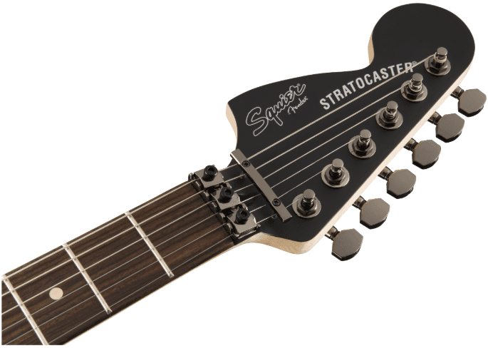 Guitarra Electrica Fender Squier Contemporary Active Stratocaster® HH, Laurel Fingerboard, Flat Black 0370327510 Floyd Rose 5