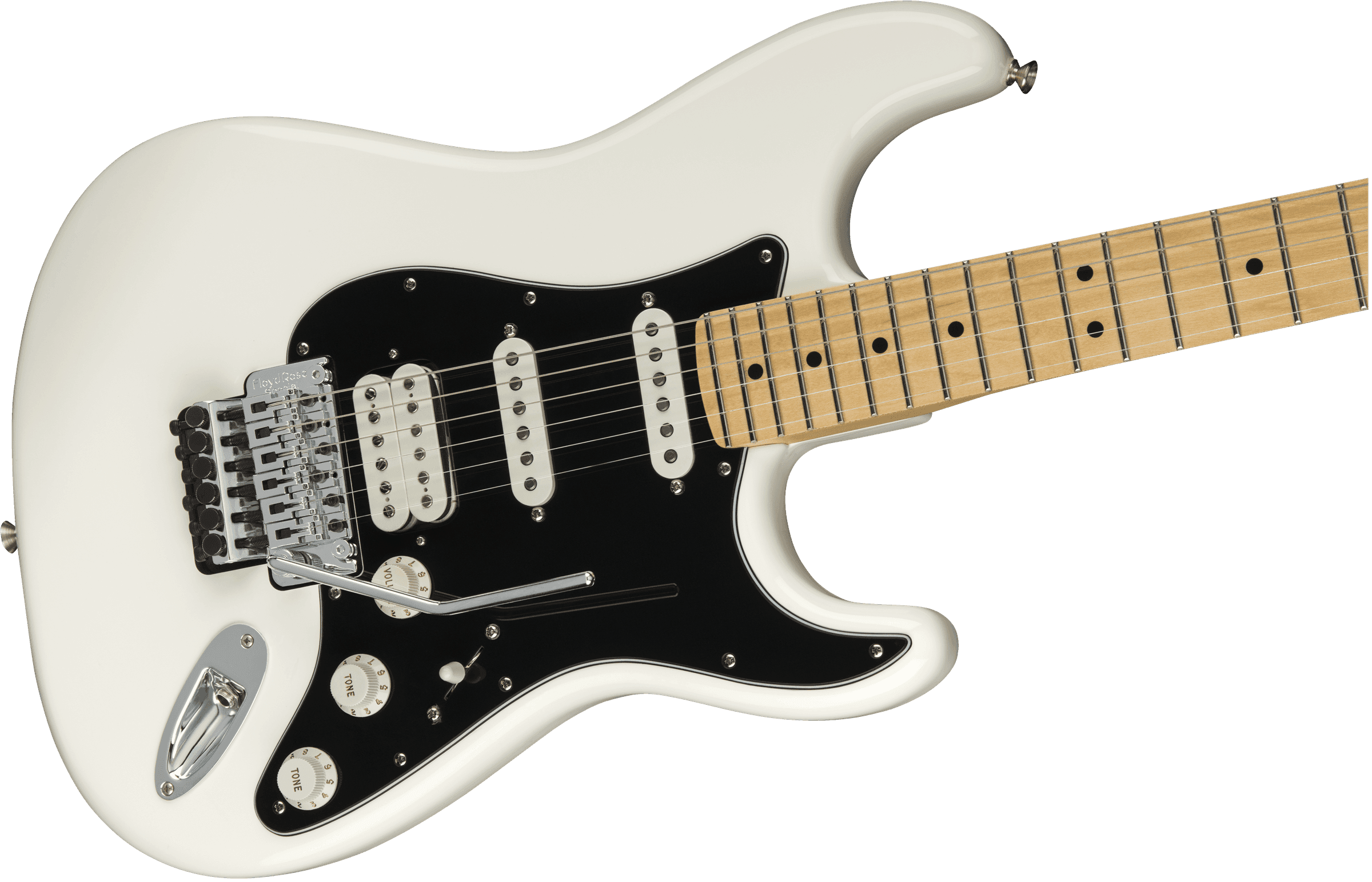 Guitarra Electrica Fender Player Stratocaster® con Floyd Rose®, diapasón de arce, blanco polar1149402515 2