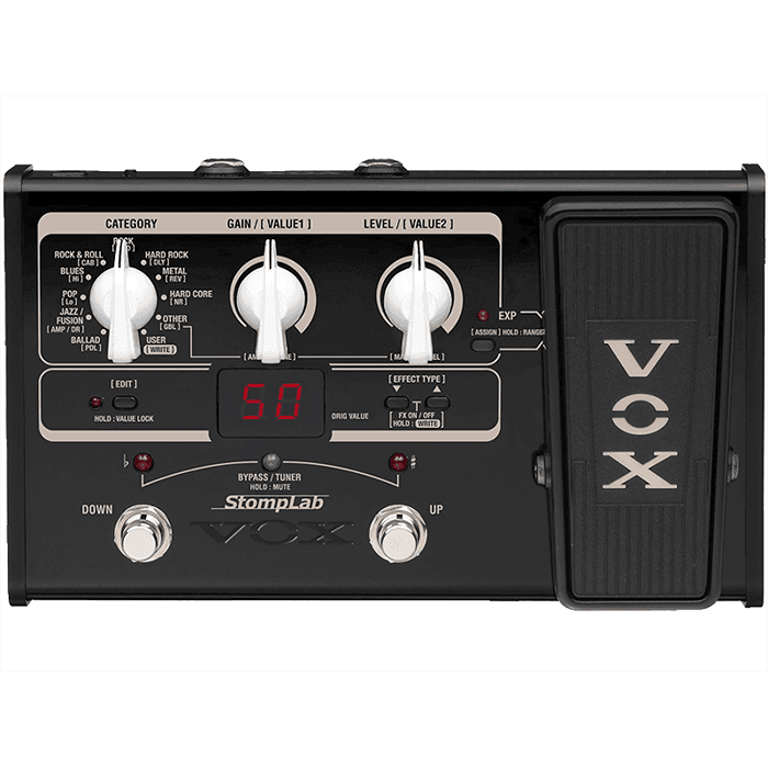 PEDALERA PARA GUITARRA ELECTRICA VOX SL2G 2