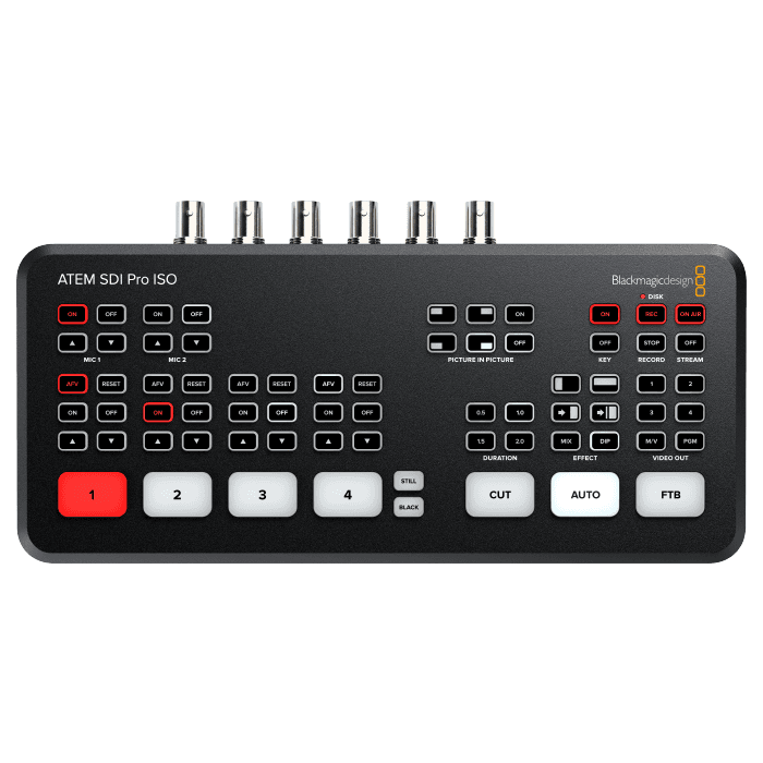 MEZCLADOR DE VIDEO BLACKMAGIC ATEM SDI PRO ISO 2