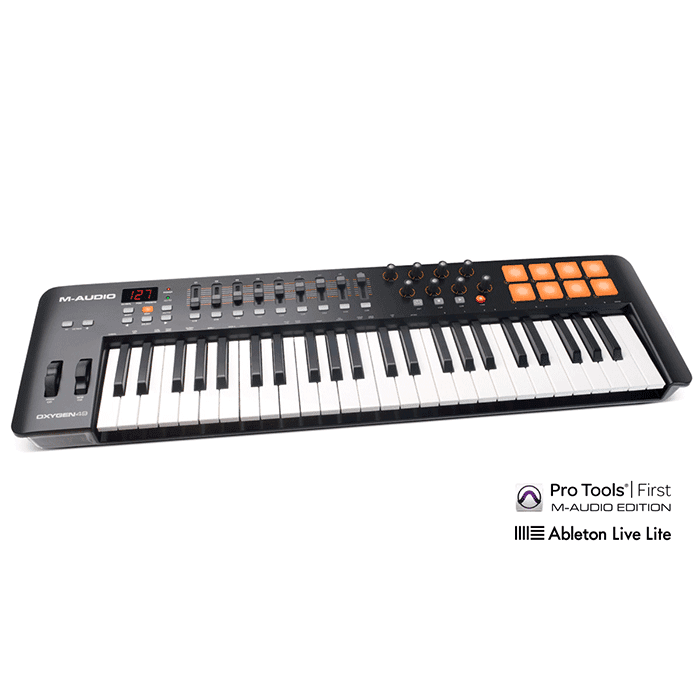 CONTROLADOR MIDI USB M-AUDIO OXYGEN 49 IV