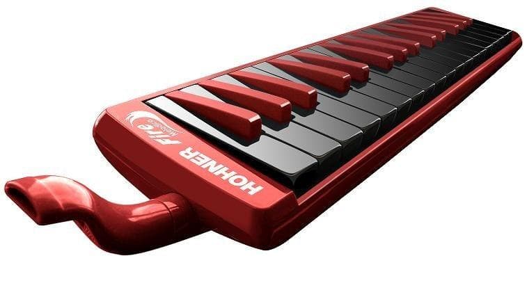 Melodica Hohner Fire C9432174 Rojo-Negro 32