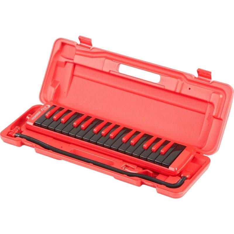 Melodica Hohner Fire C9432174 Rojo-Negro 32 2