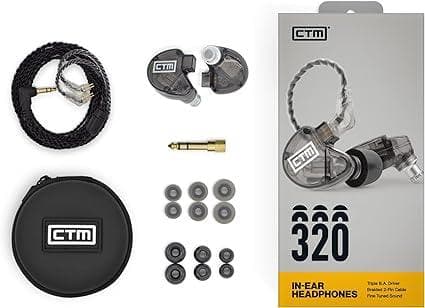 Audifono Ctm In Ears Smoke Ce320 3