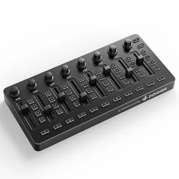 Controlador Donner EC7622 STARRYCRTL MIDI CONTROLLER BLACK