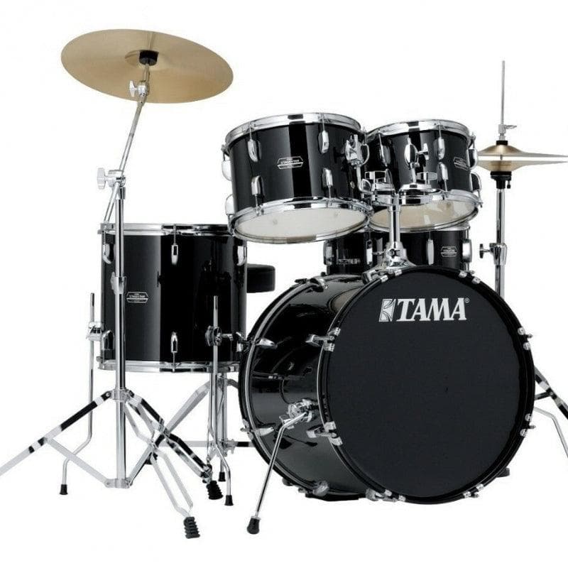 Bateria Tama Stagestar SG52KH5C-BK Negra +Bases+Silla Y Platillos