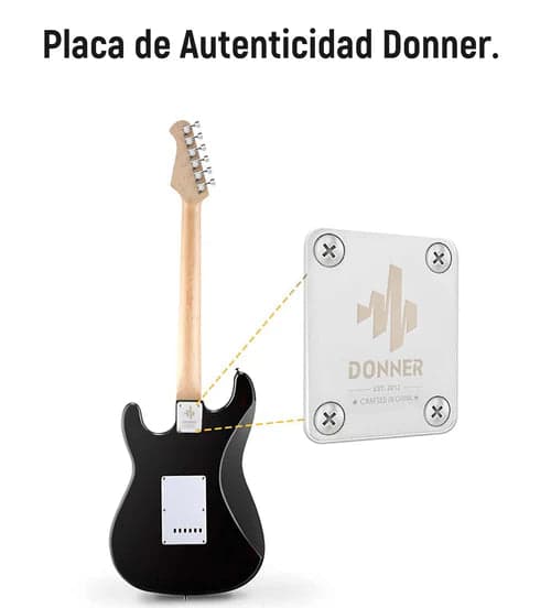 Guitarra Electrica EC1099 DST-100B KIT 2