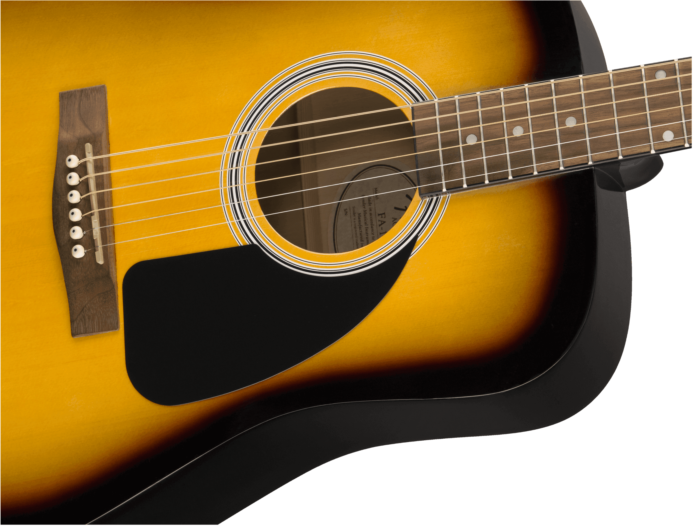 Guitarra Acustica Fender Fa-115 Kit 0971210532 6