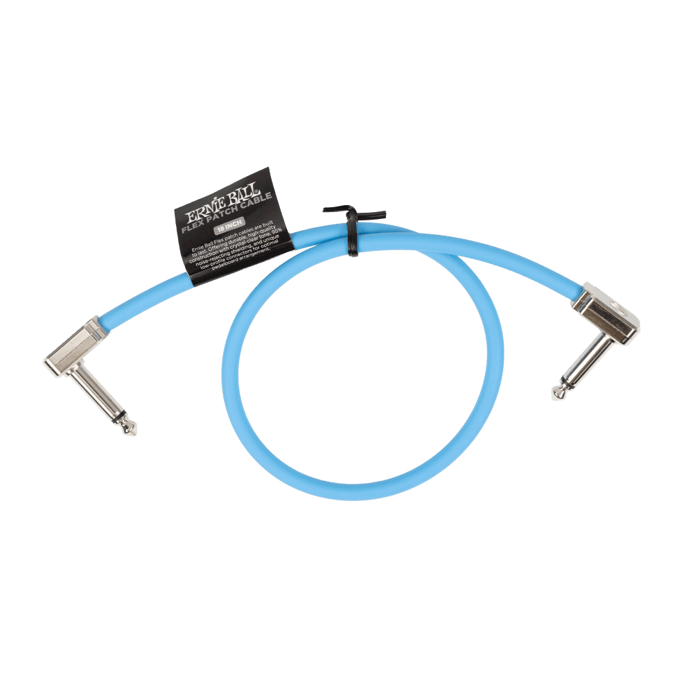 Cable Ernie Ball 18in P06457 Flexible Azul