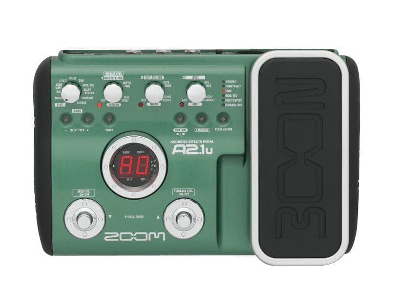 Procesador De Efectos Zoom A2.1U Guit Acust