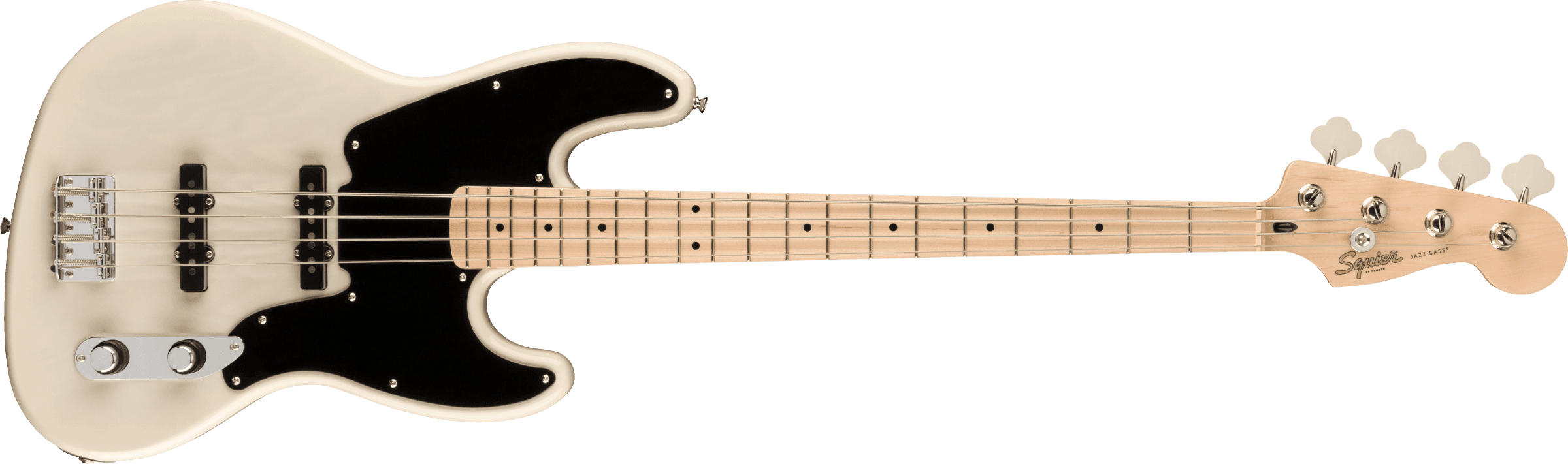 Bajo Electrico Fender Paranormal Jazz Bass® '54, diapasón de arce, golpeador anodizado dorado, negro0377100501
