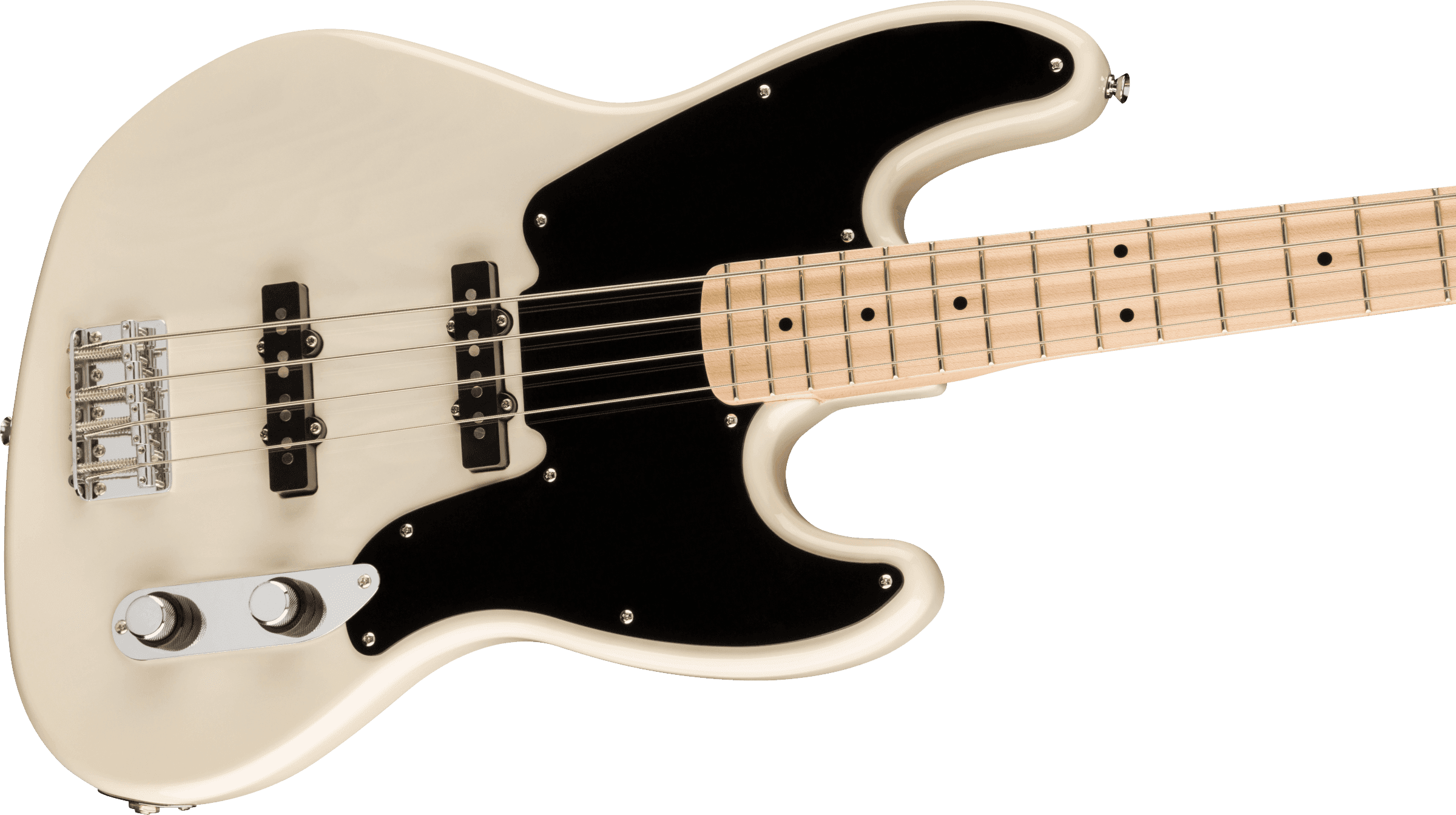 Bajo Electrico Fender Paranormal Jazz Bass® '54, diapasón de arce, golpeador anodizado dorado, negro0377100501 3