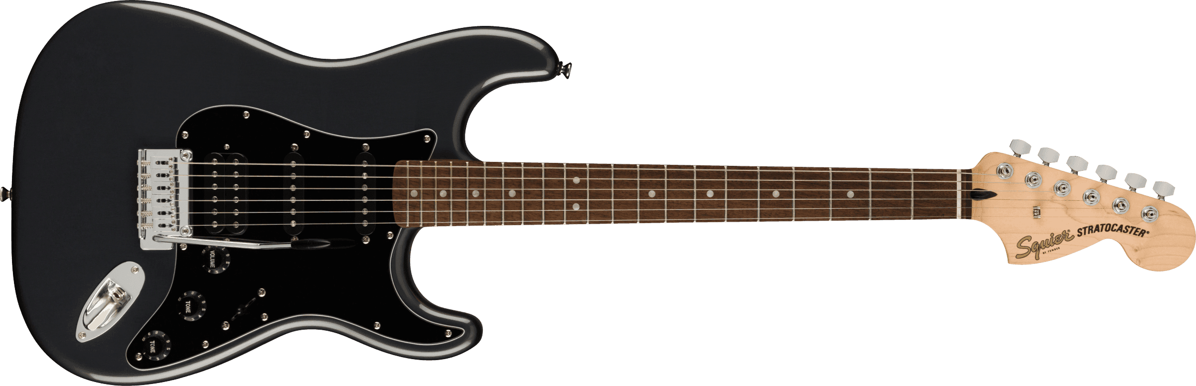Guitarra Electrica Fender Squier Affinity Series Stratocaster Hss Pack, Laurel Fingerboard, Charcoal Frost Metallic, Gig Bag, 15g - 120 0372821069 3
