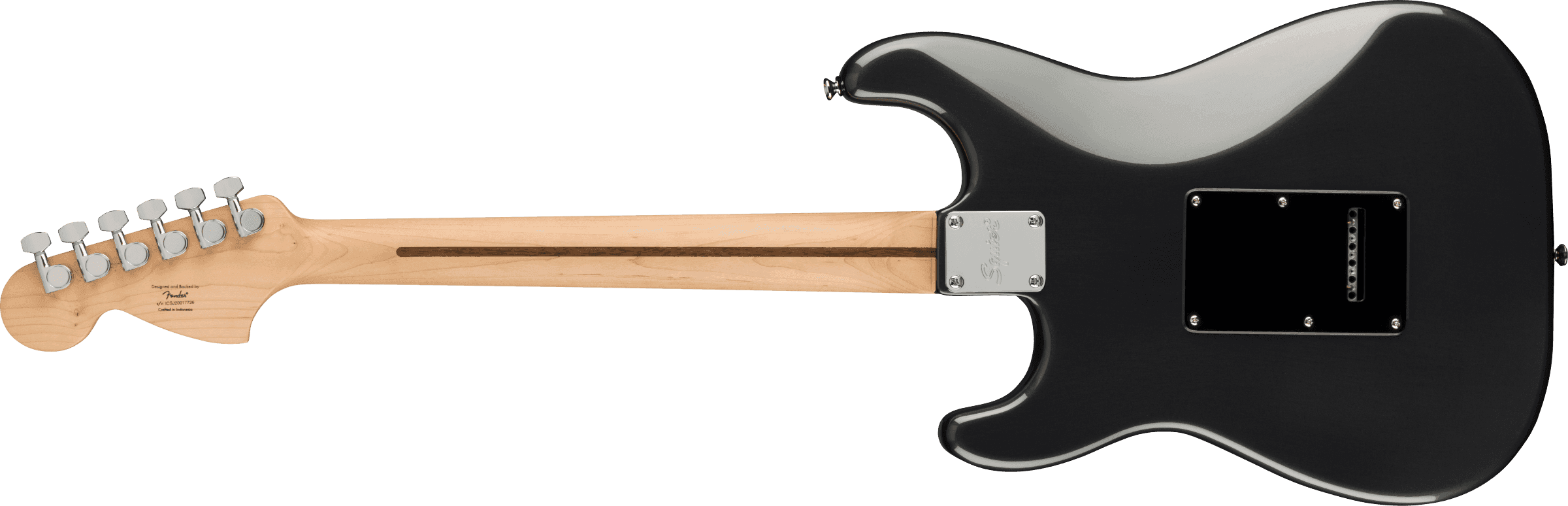 Guitarra Electrica Fender Squier Affinity Series Stratocaster Hss Pack, Laurel Fingerboard, Charcoal Frost Metallic, Gig Bag, 15g - 120 0372821069 5
