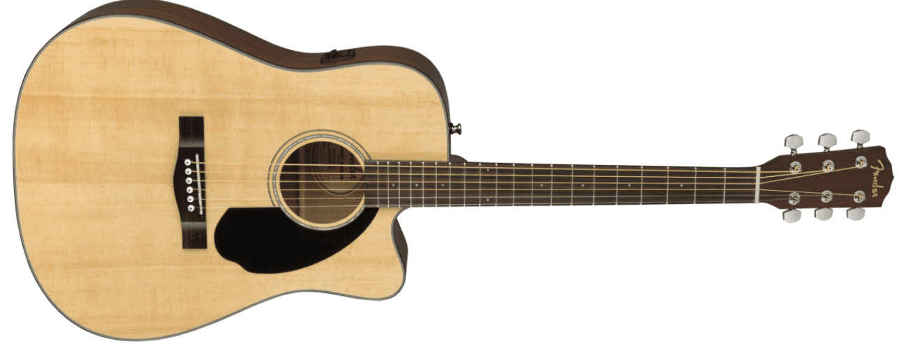 GUITARRA ELECTROA FENDER CD-60SCE NAT 0970113021