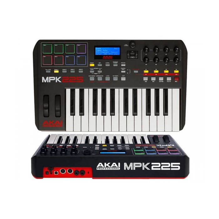 CONTROLADOR MIDI AKAI MPK225 DE 25 TECLAS 2