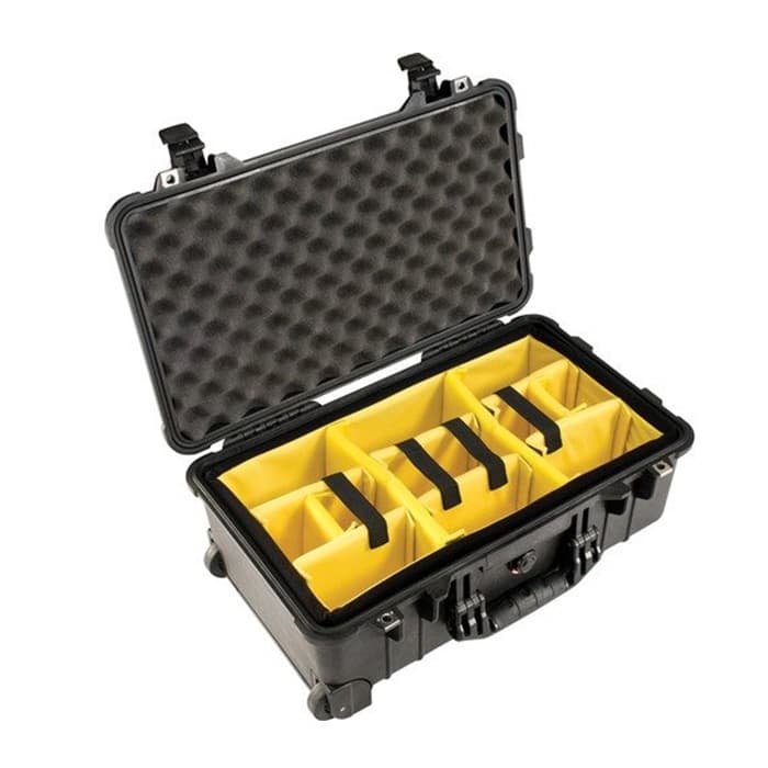 MALETIN PELICAN 1510 CON DIVISOR-BLACK 2