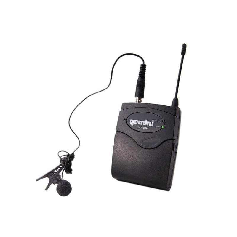 Microfono Gemini Uhf-01hl-f2 Inalambrico De Diadema Y Solapa 3