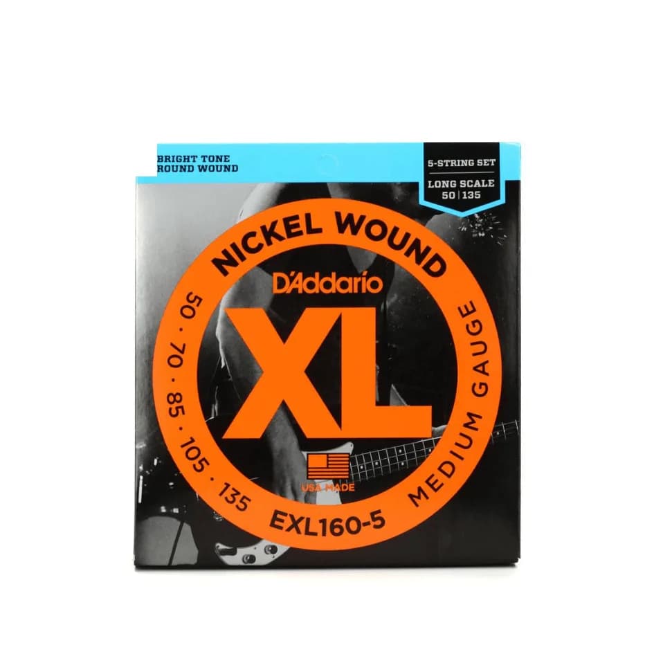 ENCORDADO D ADDARIO BAJO EXL160-5