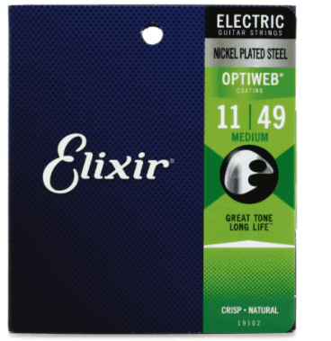 Encordado Elixir Optiweb Guitarra Electrica 19102 11 49 Medium